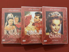 DVD - Box Trilogia Sissi - Romy Schneider - Seminovo - Sebo Mosaico - Livros, DVD's, CD's, LP's, Gibis e HQ's