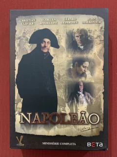 DVD Duplo - Box Napoleão - Minissérie Completa - Seminovo