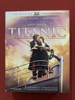 Blu-ray - Box Titanic - Edição de Colecionador - 3D - Semin.