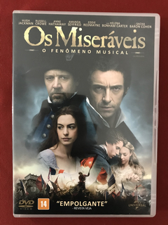 DVD - Os Miseráveis  O Fenômeno Musical - Hugh Jackman