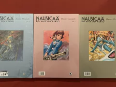 HQ - Nausicaä Do Vale Do Vento - 3 Volumes - Hayao Miyazaki - Seminovo - comprar online