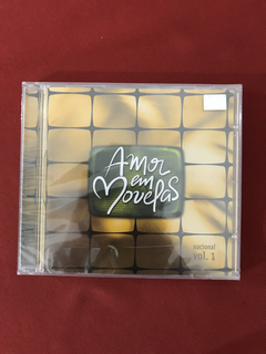 CD - Amor Em Novelas - Volume 1 - Nacional - Novo