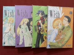 Mangá - Wish - 4 Volumes - Clamp - Ed. JBC - Novo na internet