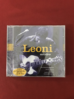 CD - Leoni - Ao Vivo - 2005 - Nacional - Novo