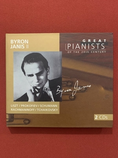 CD Duplo - Byron Janis II - Great Pianists - Importado