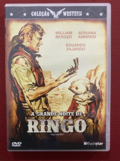 DVD - A Grande Noite De Ringo - Mario Maffei - Seminovo