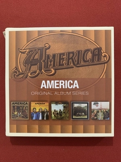 CD - Box America - Original Album Series - 5 CDs - Importado