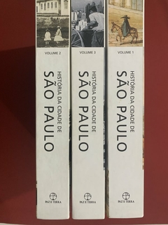 Livro - História Da Cidade De São Paulo - 3 Volumes - PAz E Terra - Capa Dura