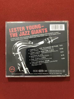 CD - Lester Young - The Jazz Giants - 1956 - Importado - comprar online