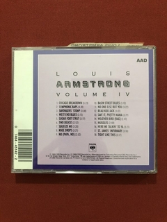 CD - Louis Armstrong - Volume IV - 1989 - Importado - comprar online