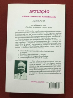 Livro - Intuição - Jagdish Parikh - Ed. Cultrix - Seminovo - comprar online