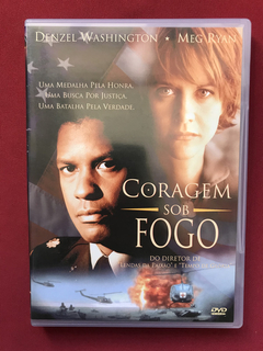 DVD - Coragem Sob Fogo - Denzel Washington - Seminovo
