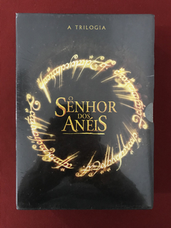 DVD - Box O Senhor Dos Anéis A Trilogia - Novo