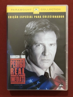 DVD - Perigo Real E Imediato - Harrison Ford - Seminovo