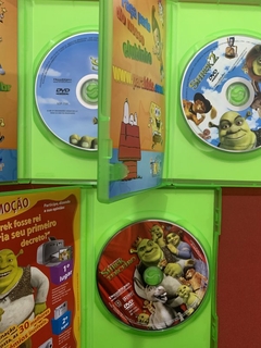 DVD - Lata Shrek - A Trilogia - Ed. De Colecionador - Semin. - loja online