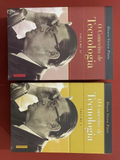 Livro - O Conceito De Tecnologia - 2 Volumes - Álvaro Vieira Pinto - Contraponto - Seminovo