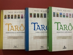 Livro - Estudos Completos Do Tarô - 3 Volumes - Nei Naiff - Ed. Alfabeto - Seminovo - comprar online