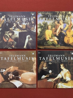 CD - Box Telemann - Tafelmusik - 4 CDs - Import - Seminovo na internet