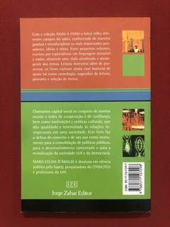 Livro - Capital Social - Maria Celina D'Araujo - Ed. Jorge Zahar - comprar online