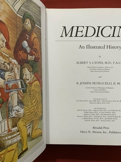 Livro - Medicine - An Illustrated History - Albert S. Lyons - Capa Dura - Sebo Mosaico - Livros, DVD's, CD's, LP's, Gibis e HQ's