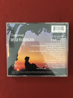 CD - Dinah Washington - Unforgettable - Importado - comprar online