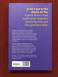 Livro - Fim: Para Onde Vão Os Finais Felizes? - Gabie Fernandes - Seminovo - comprar online