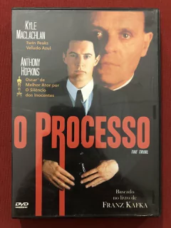 DVD - O Processo - Kyle Maclachlan E Anthony Hopkins - Semin