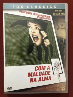DVD - Com A Maldade Na Alma - Bette Davis - Seminovo