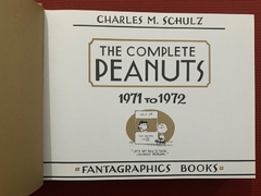 HQ - The Complete Peanuts - 1971-1972 - Charles M. Schulz - Capa Dura - Sebo Mosaico - Livros, DVD's, CD's, LP's, Gibis e HQ's