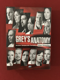 DVD - Grey's Anatomy Sétima Temporada Completa - Seminovo