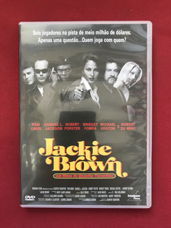 DVD - Jackie Brown - Pam Grier/ Samuel L. Jackson - Seminovo