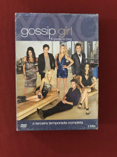 DVD - Box Gossip Girl Terceira Temporada Completa 5 Discos