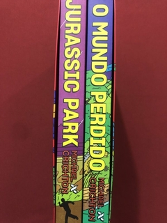 Livro - Box Jurassic Park / O Mundo Perdido - 2 Livros - Michael Crichton - Seminovo na internet
