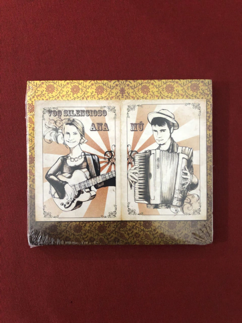 CD - Ana & Mú - Voo Silencioso - Nacional - Novo