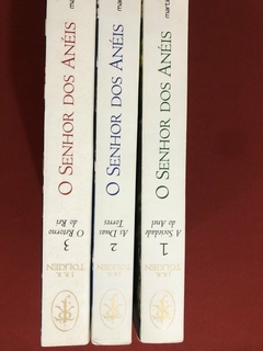 Livro - O Senhor Dos Anéis - Trilogia - Martins Fontes - Seminovo - comprar online