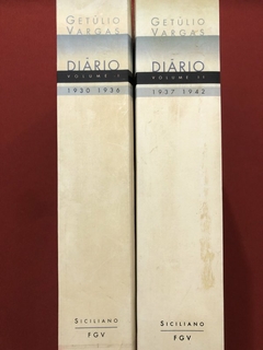 Livro - Getúlio Vargas - Diários- Volumes I E II - Ed. Siciliano - comprar online