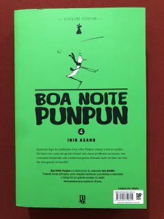 Mangá - Boa Noite Punpun - Vol. 4 - Inio Asano - Ed. JBC - Seminovo - comprar online