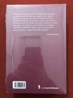 Livro - Da Divisão Do Trabalho Social - Émile Durkheim - Martins Fontes - Novo - comprar online