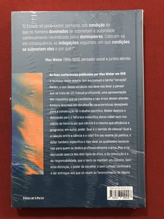 Livro - Ciência E Política: Duas Vocações - Max Weber - Ed. Folha De São Paulo - Novo - comprar online