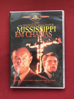 DVD - Mississippi Em Chamas - Gene Hackman - Seminovo