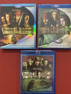 Blu-ray - Box Pirates Of The Caribbean - 6 Discos - Seminovo na internet