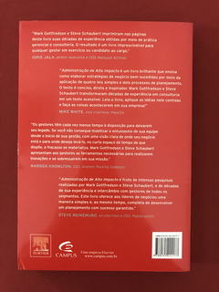 Livro - Administração De Alto Impacto - Campus - Seminovo - comprar online