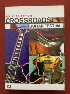 DVD Duplo - Eric Clapton - Crossroads - Guitar Festival