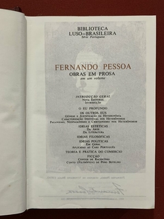 Livro - Obra Em Prosa - Volume Único - Fernando Pessoa - Capa Dura - Nova Aguilar - comprar online