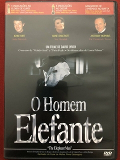 DVD - O Homem Elefante - Dir. David Lynch - Seminovo