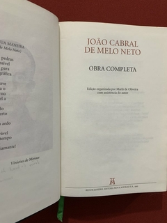 Livro - Obra Completa - Volume Único - João Cabral de Melo Neto - Nova Aguilar na internet