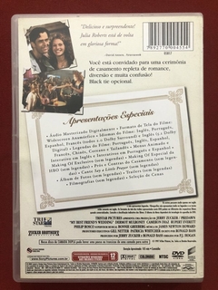 DVD - O Casamento Do Meu Melhor Amigo - Seminovo - comprar online