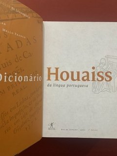 Livro - Dicionário Houaiss Da Língua Portuguesa - Editora Objetiva - Capa Dura na internet
