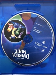 Blu-ray - Divertidamente - Animação - Disney - Seminovo na internet