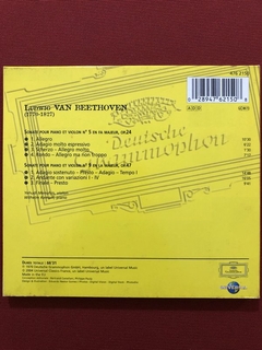 CD - Beethoven - Sonates Pour Piano Et Violon - Seminovo - comprar online